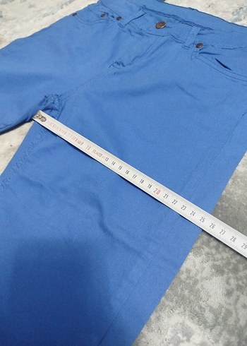 Denim Kapri Pantolon ( etiketli ürün) - Görsel 7