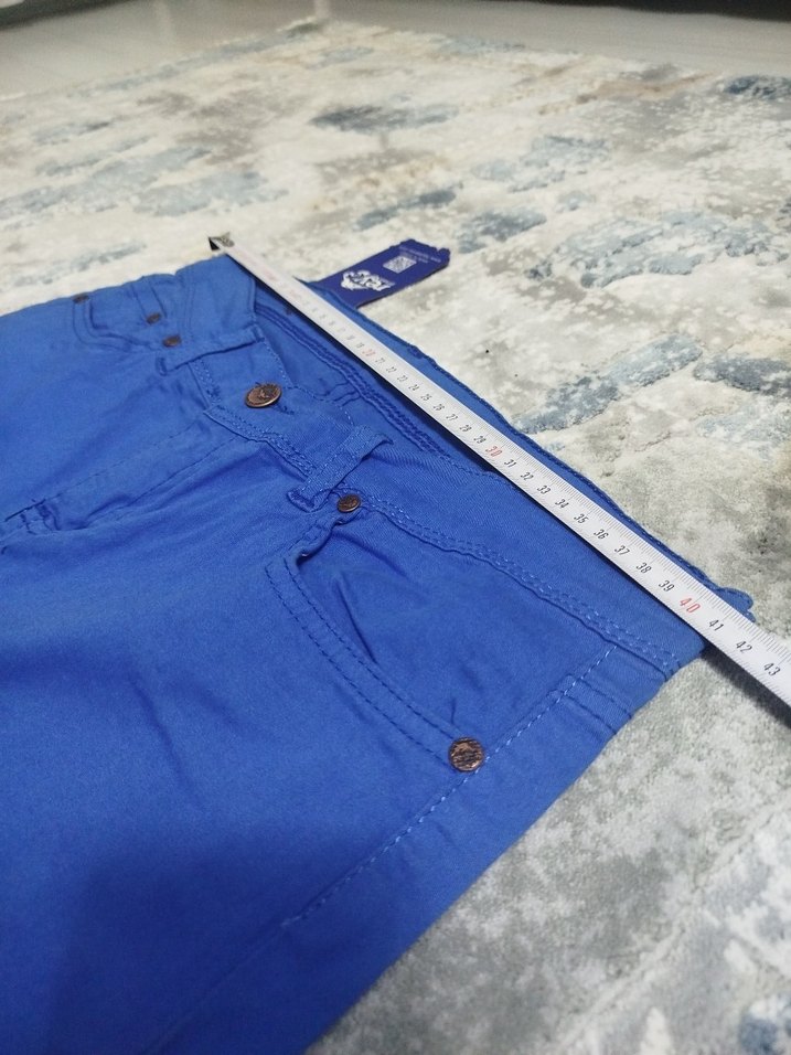 Denim Kapri Pantolon ( etiketli ürün) - Görsel 4