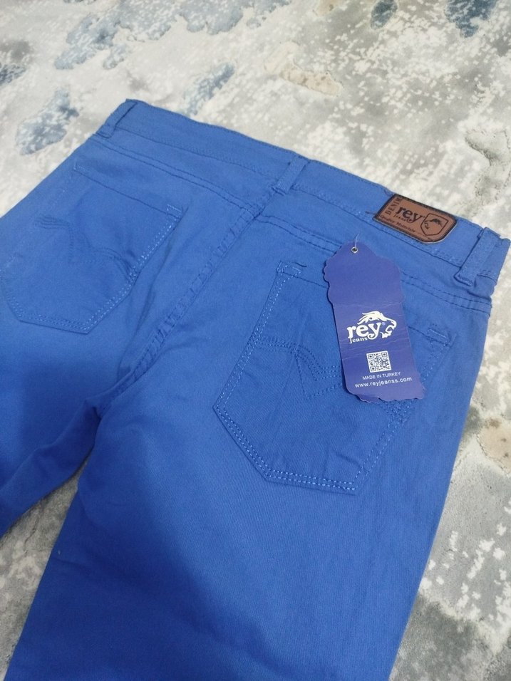 Denim Kapri Pantolon ( etiketli ürün) - Görsel 2