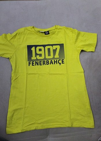 Erkek Çocuk Sarı Fenerbahçe Baskılı Tişört