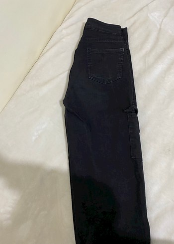 Trendyol & Milla Siyah Kadın Midi Boy Denim Jean