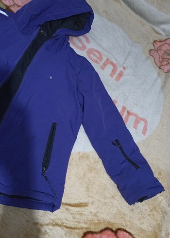 mor kadın mont - Görsel 2