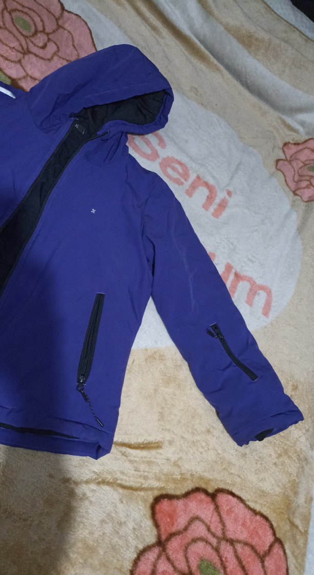 mor kadın mont - Görsel 2