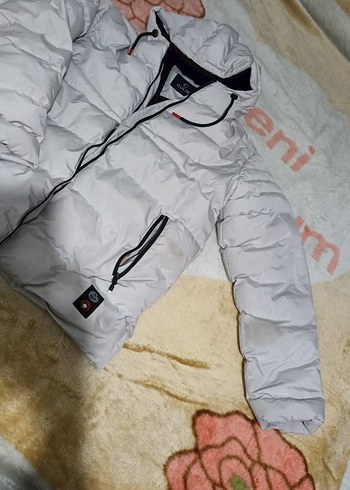 unisex Kapüşonlu Kışlık Mont - Görsel 2