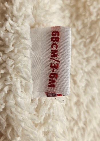 Beyaz Peluş Bebek Tulumu Kapüşonlu - Görsel 5