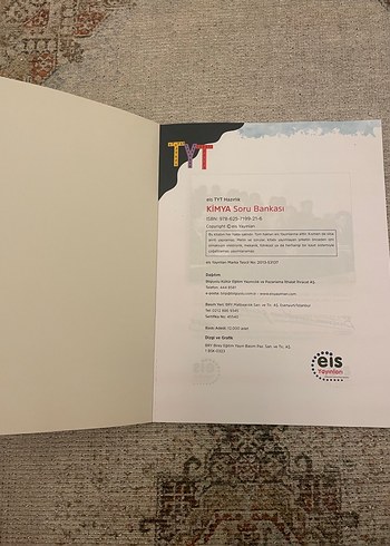  Eis Yayınları Tyt Kimya Soru Bankası