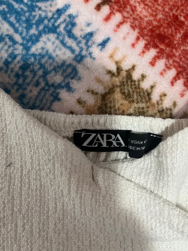 Beyaz Uzun Salaş Kadın Tulum - Görsel 2