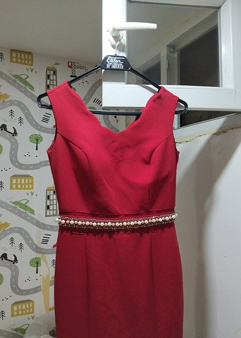 Kırmızı abiye