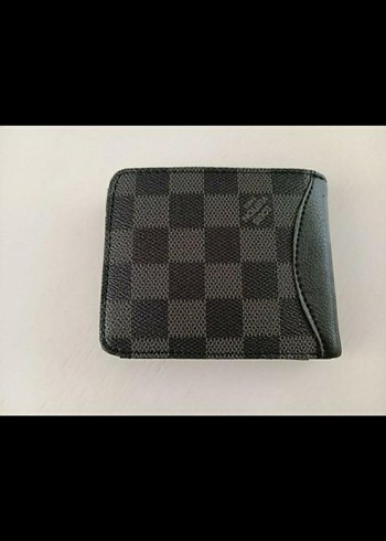 Louis Vuitton Siyah Kareli Erkek Cüzdan - Görsel 7