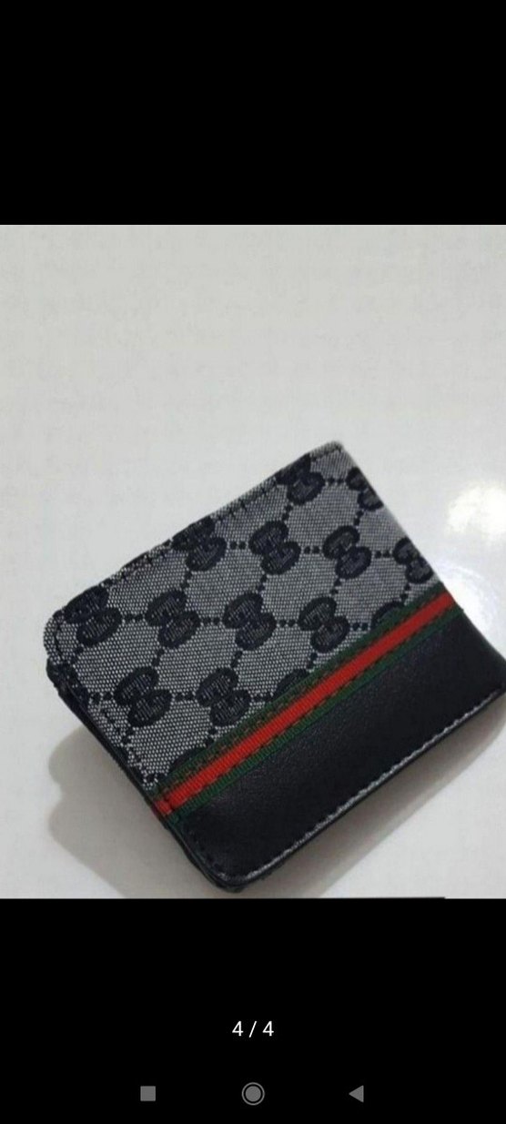 Kahverengi Yılan Desenli Erkek Cüzdan - Görsel 3