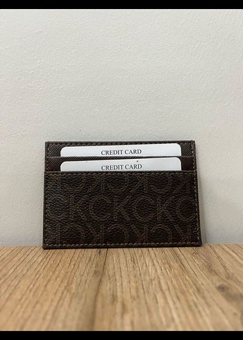 Minimalist Desenli Siyah Deri Kadın Cüzdan - Görsel 3