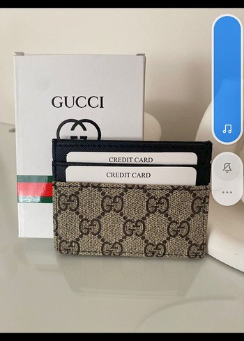 Gucci Desenli Deri Kadın Cüzdan - Görsel 2