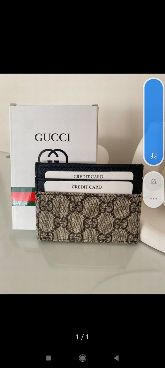 Gucci Desenli Deri Kadın Cüzdan - Görsel 2