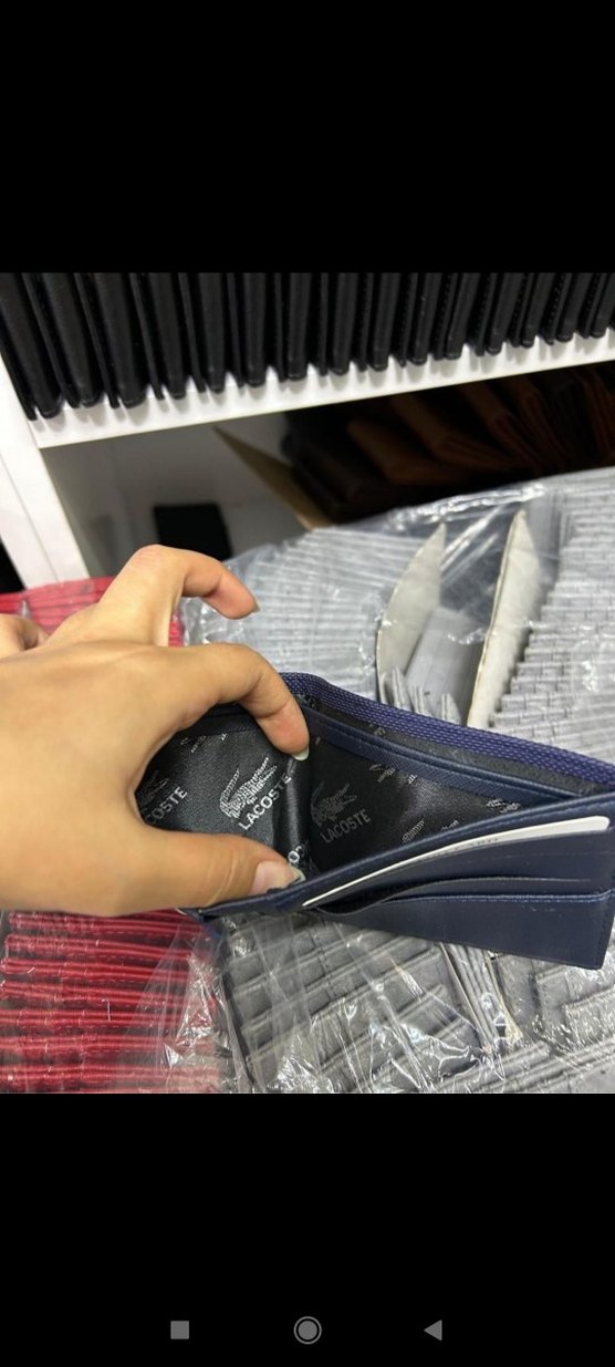 Lacoste Mavi Erkek Cüzdan - Görsel 4