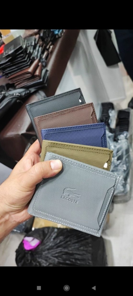 Lacoste Mavi Erkek Cüzdan - Görsel 5