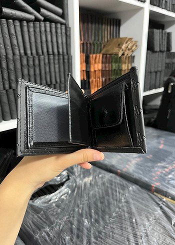 BOSS Siyah Baskılı Erkek Cüzdan - Görsel 2