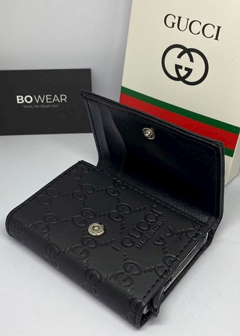 Gucci Siyah Desenli Erkek Cüzdanı - Görsel 4