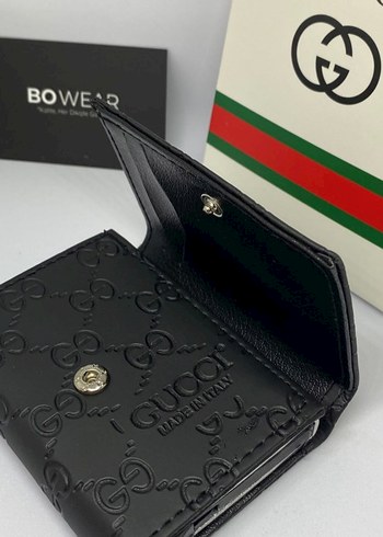 Gucci Siyah Desenli Erkek Cüzdanı - Görsel 2
