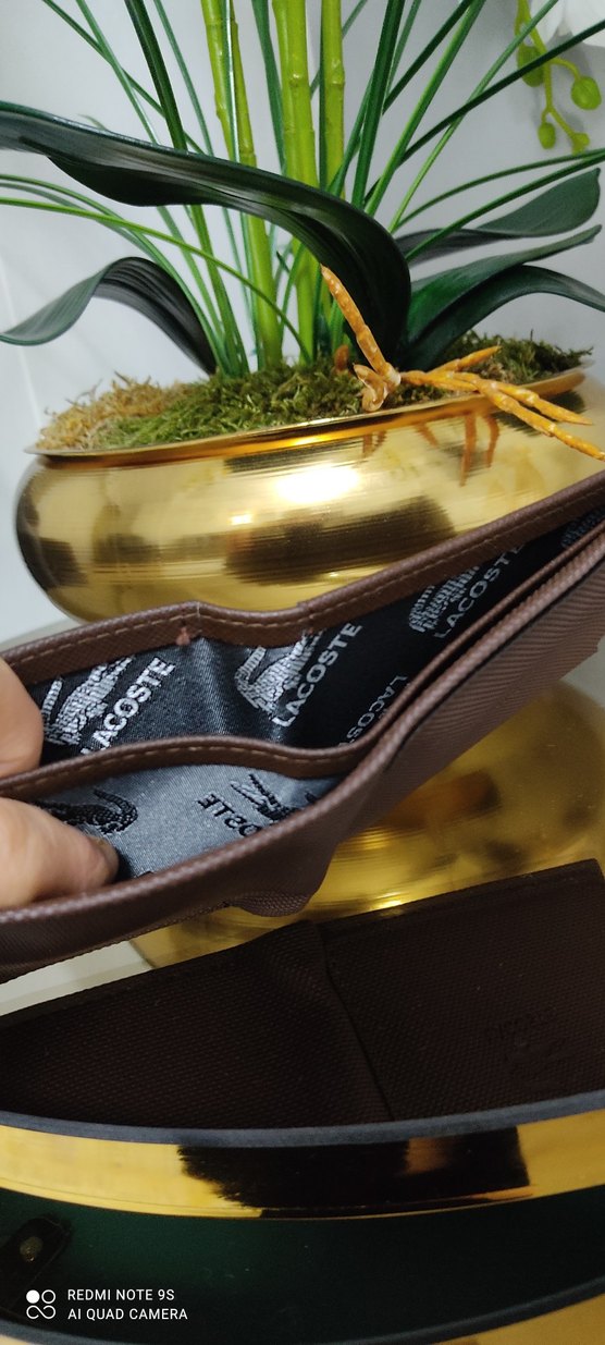 Lacoste Erkek Kahverengi Baskılı Cüzdan - Görsel 5