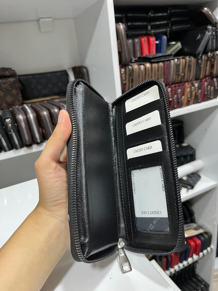 Giorgio Armani Siyah Modern Klasik Erkek Cüzdanı - Görsel 2