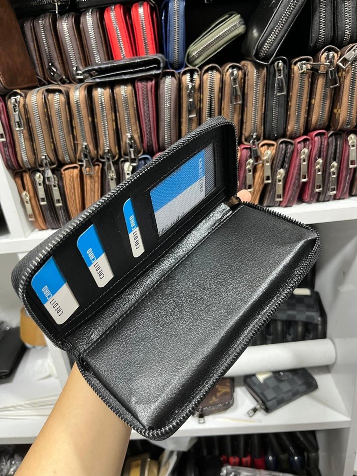 Giorgio Armani Siyah Modern Klasik Erkek Cüzdanı - Görsel 4