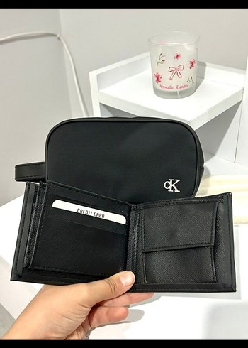 Calvin Klein Siyah Minimalist Erkek Cüzdanı - Görsel 3