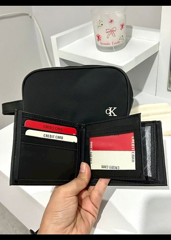 Calvin Klein Siyah Minimalist Erkek Cüzdanı - Görsel 4