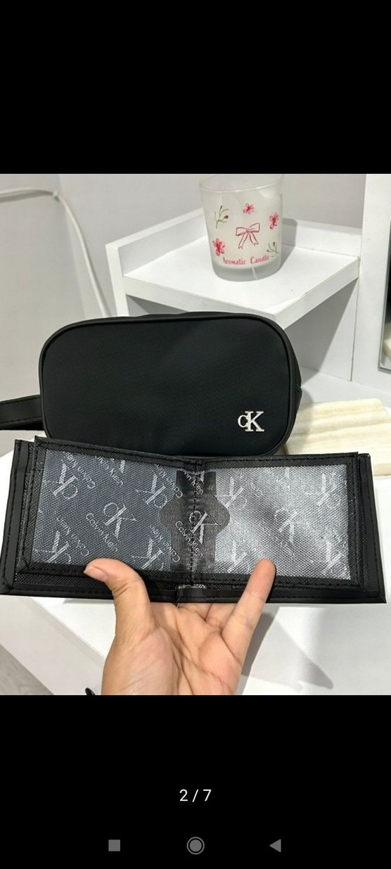 Calvin Klein Siyah Minimalist Erkek Cüzdanı - Görsel 2