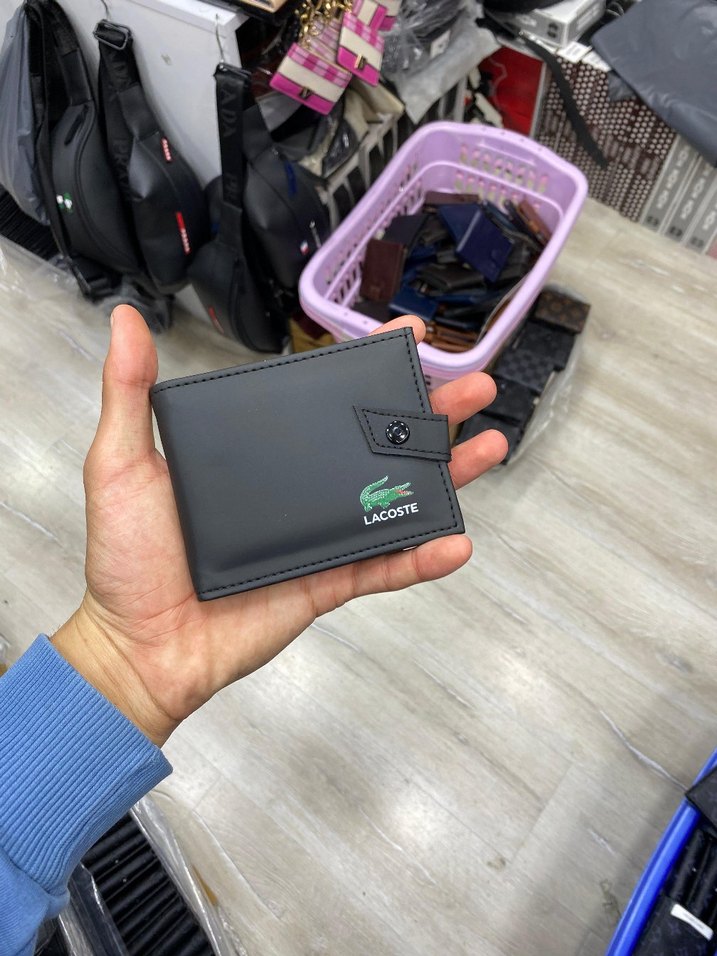 Lacoste Siyah Erkek Cüzdanı - Görsel 4