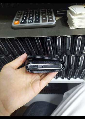 Prada Siyah Erkek Cüzdanı - Görsel 4