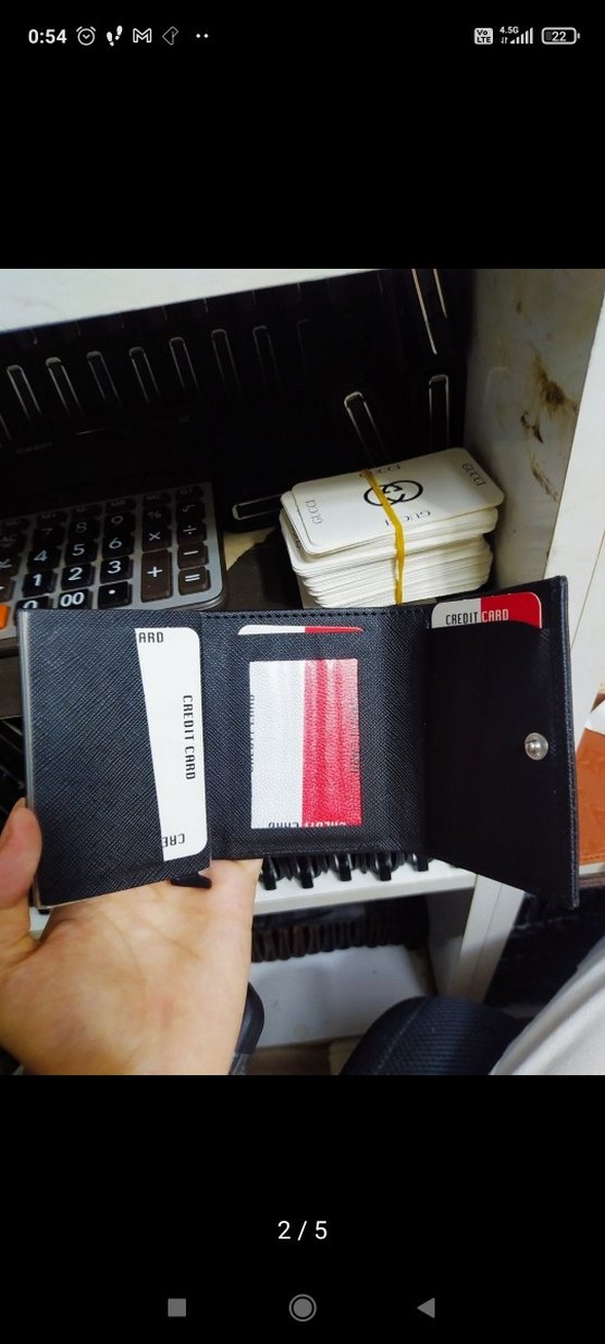 Prada Siyah Erkek Cüzdanı - Görsel 2