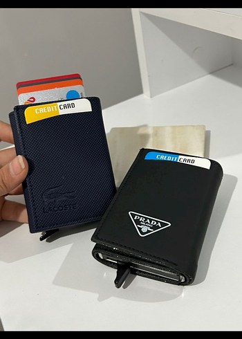 Lacivert Baskılı Erkek Cüzdan - Görsel 5