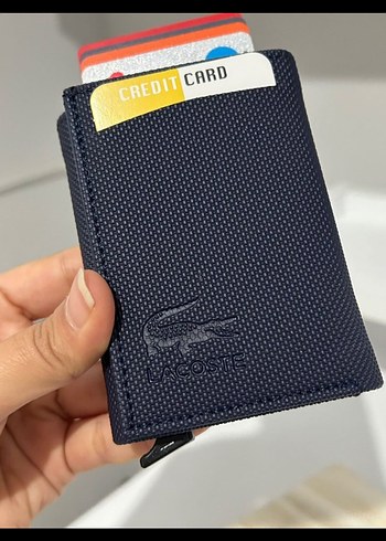 Lacivert Baskılı Erkek Cüzdan - Görsel 6