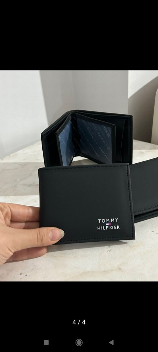 Tommy Hilfiger Siyah Desenli Erkek Cüzdan - Görsel 4