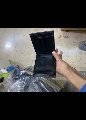 Siyah Baskılı Erkek Cüzdan - Görsel 5