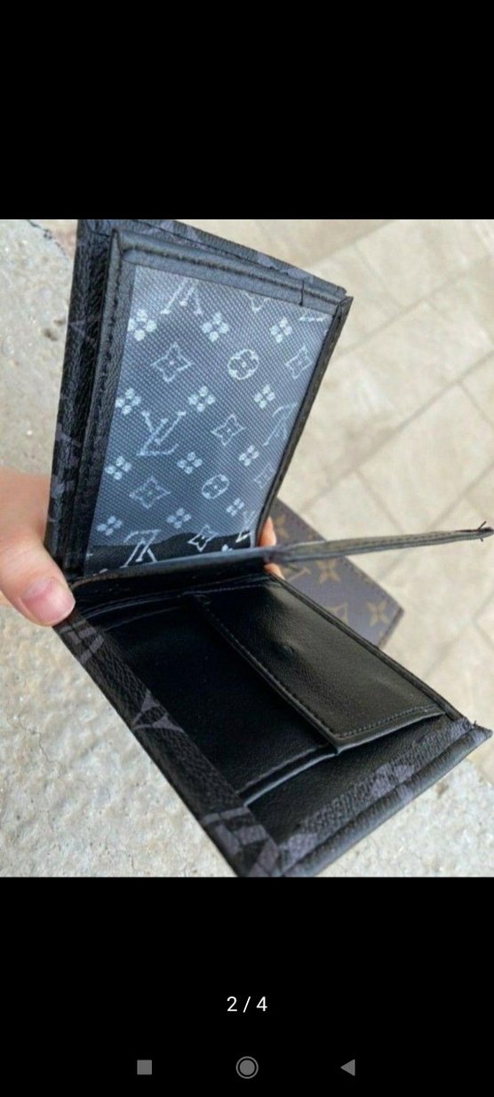 Klasik Desenli Erkek Cüzdanı - Görsel 2