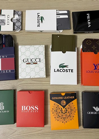 BOSS Siyah Baskılı Erkek Cüzdan - Görsel 3