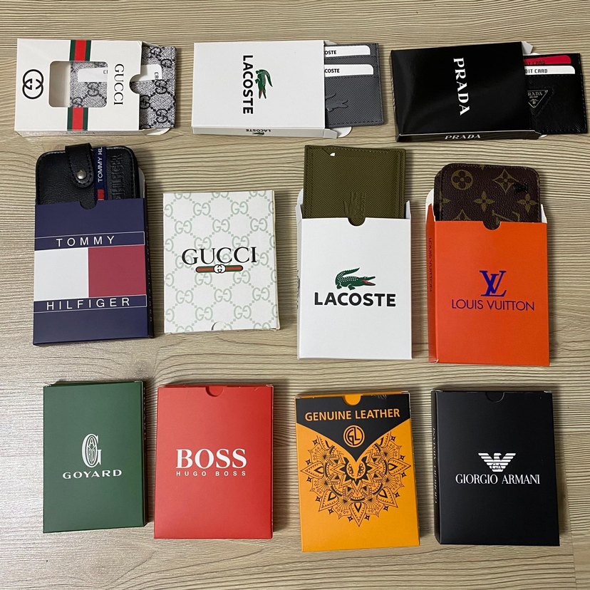 BOSS Siyah Baskılı Erkek Cüzdan - Görsel 3