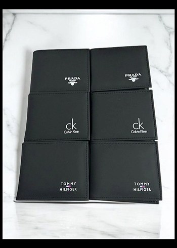 Prada Siyah Baskılı Erkek Cüzdan - Görsel 6