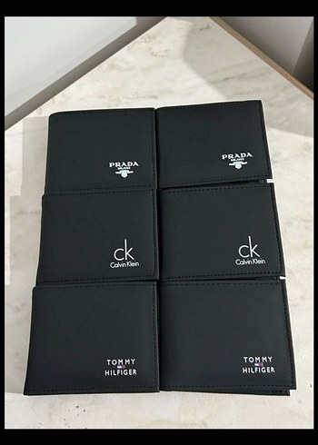 Prada Siyah Baskılı Erkek Cüzdan - Görsel 5