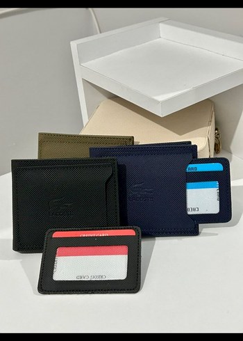 Minimalist Baskılı Çok Bölmeli Erkek Cüzdan - Görsel 5