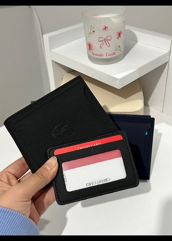 Minimalist Baskılı Çok Bölmeli Erkek Cüzdan - Görsel 3