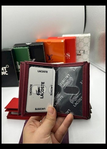 Lacoste Çok Renkli Erkek Cüzdanları - Görsel 3
