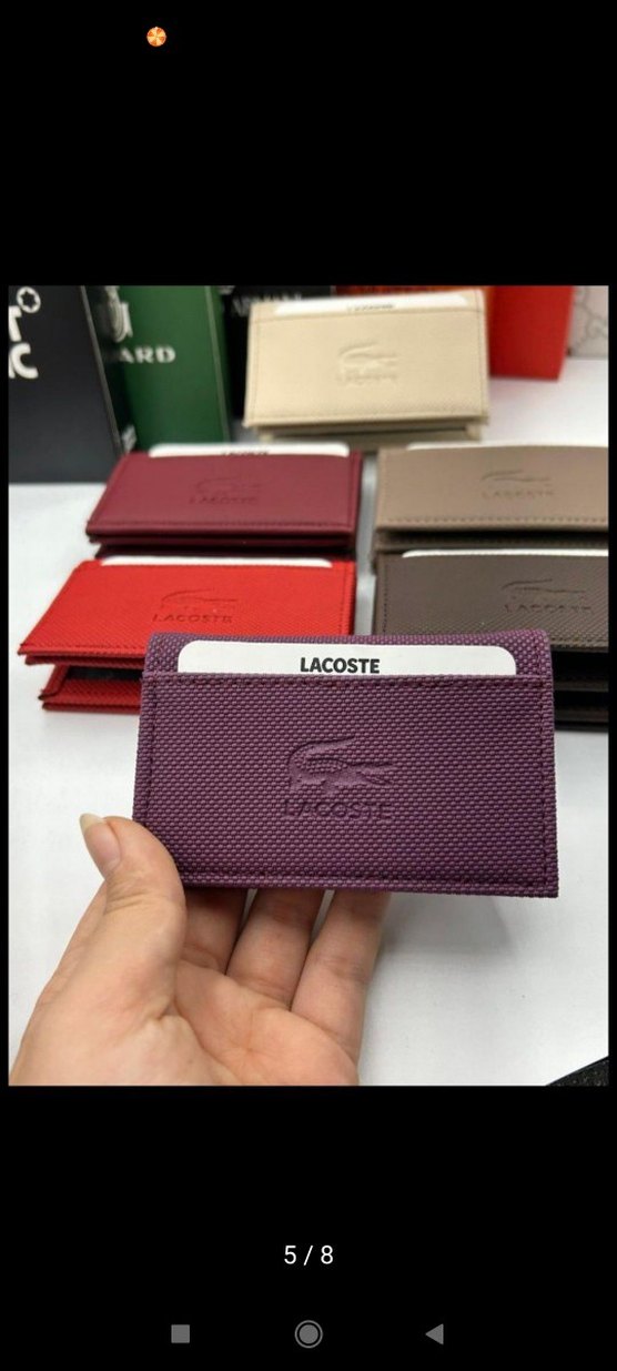 Lacoste Çok Renkli Erkek Cüzdanları - Görsel 2