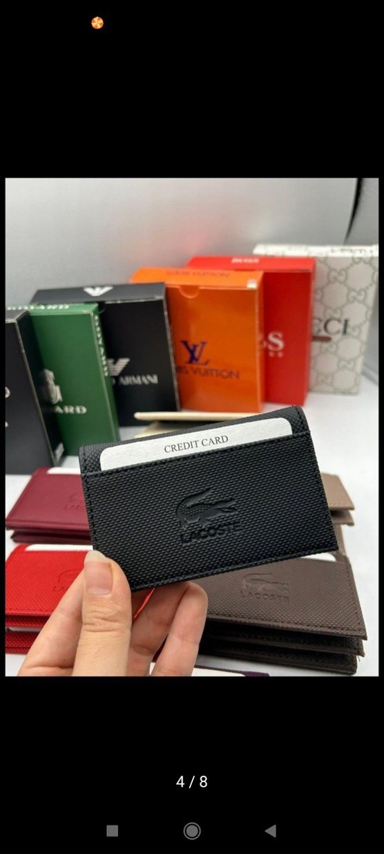 Lacoste Çok Renkli Erkek Cüzdanları - Görsel 5