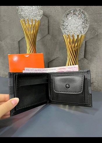 Louis Vuitton Siyah Gri Erkek Cüzdan ve Kemer Seti - Görsel 4