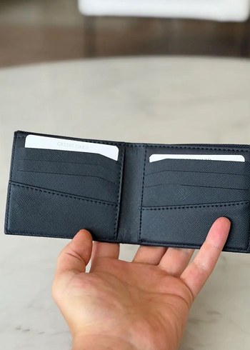 Lacoste Lacivert Minimalist Erkek Cüzdan - Görsel 5