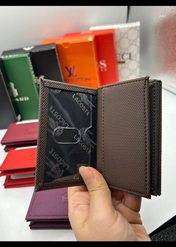 Lacoste Baskılı Kahverengi Erkek Cüzdan - Görsel 3