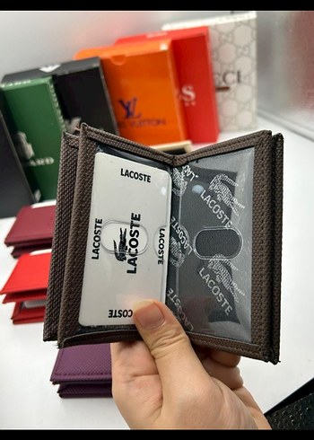 Lacoste Baskılı Kahverengi Erkek Cüzdan - Görsel 2