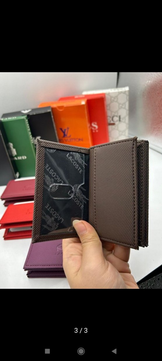 Lacoste Baskılı Kahverengi Erkek Cüzdan - Görsel 3